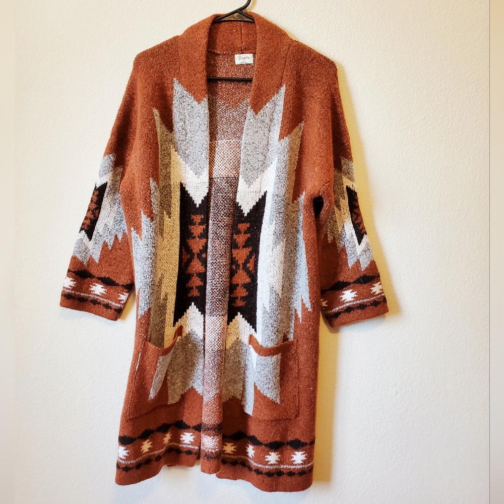Boho Aztec Cardigan/Duster 🌻